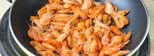 черноморские креветки в соевом соусе с лимоном. Шаг 3