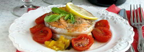 форель с шампанским в конверте. Шаг 9