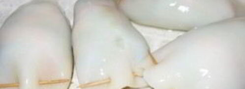 кальмары, фаршированные овощами. Шаг 4