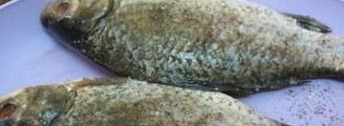 карась на углях. Шаг 4