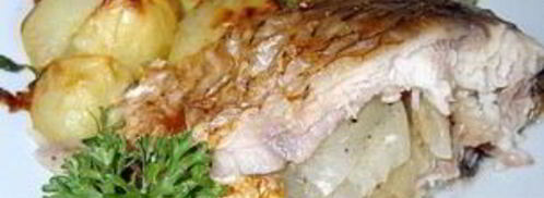 карп, запеченный в духовке кусочками. Шаг 4