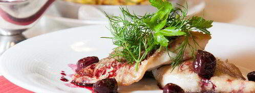 кефаль с вишневым соусом. Шаг 6