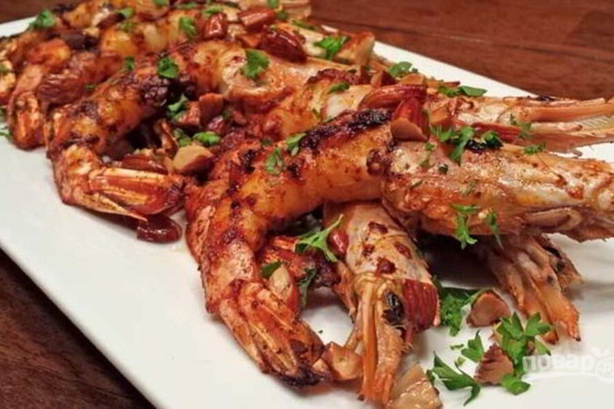 Рецепт креветки аргентинские