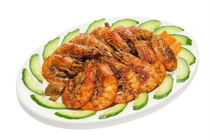 Рецепт креветки с имбирем и хересом