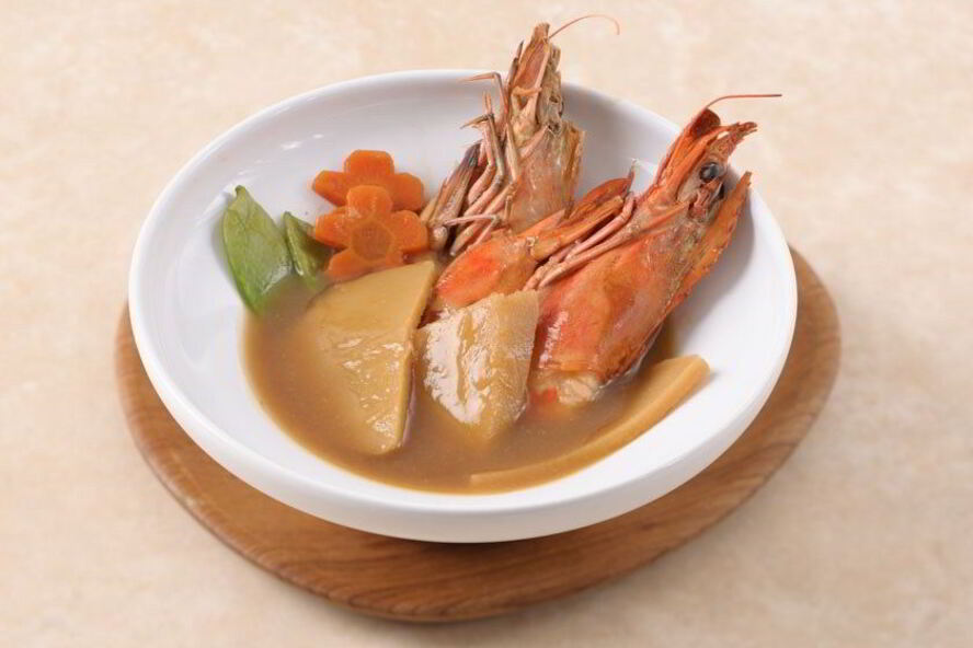 Рецепт креветки с овощами и ароматным соусом