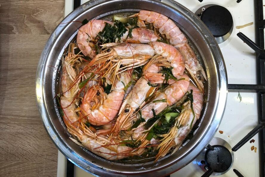 Рецепт креветки в пиве под пиво