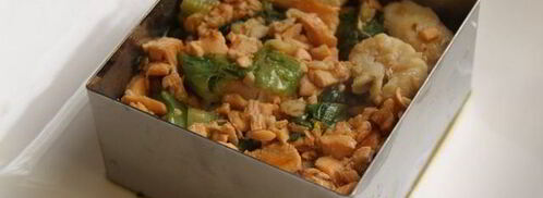 лосось и пангасиус с имбирной стружкой. Шаг 5