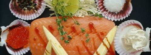 лосось терияки с грибами еноки. Шаг 2