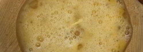 лосось в кляре с грибами. Шаг 3