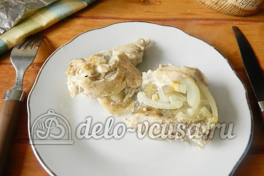 Рецепт минтай в фольге