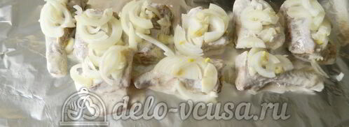 минтай в фольге. Шаг 8