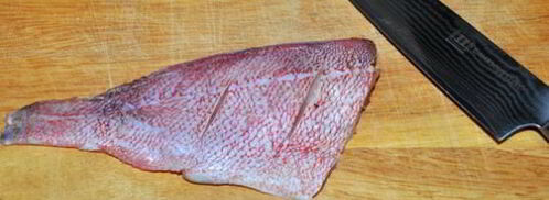 морской окунь-гриль со специями. Шаг 2