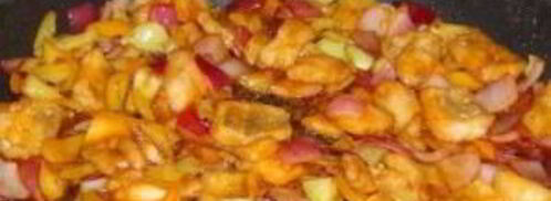 рыба в кисло-сладком соусе. Шаг 9