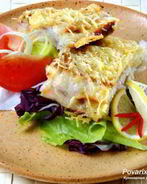 Рыба в орехово-сырной корочке