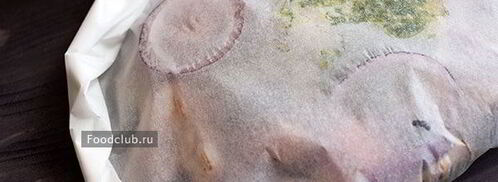 рыба в пергаменте. Шаг 8