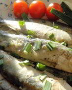 Салака в духовке