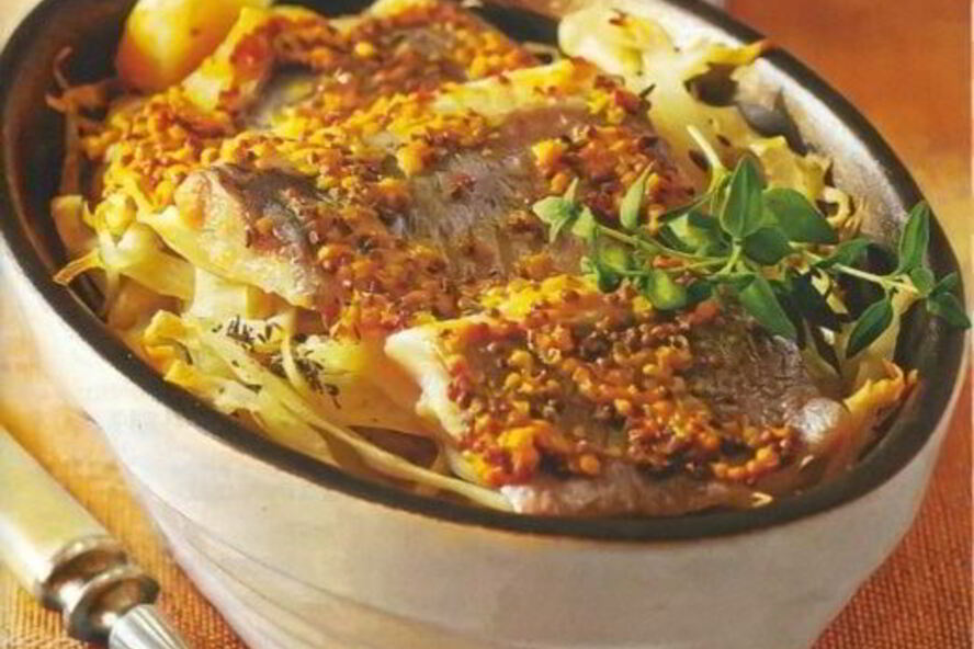 Рецепт сельдь с овощами