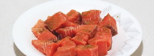 семга со сладким перцем и луком. Шаг 4