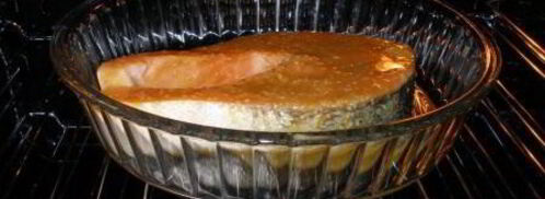 семга в кунжуте с медом. Шаг 4