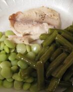 Тилапия с лимоном и розмарином