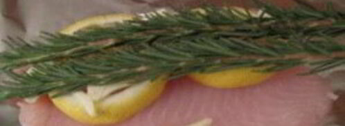 тилапия с лимоном и розмарином. Шаг 3