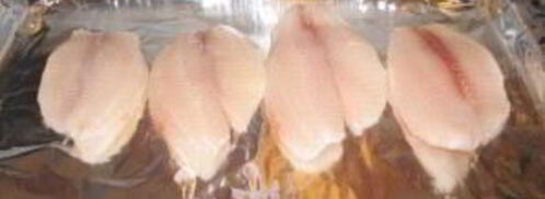 тилапия в духовке в фольге. Шаг 2