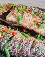 Запеченный карп