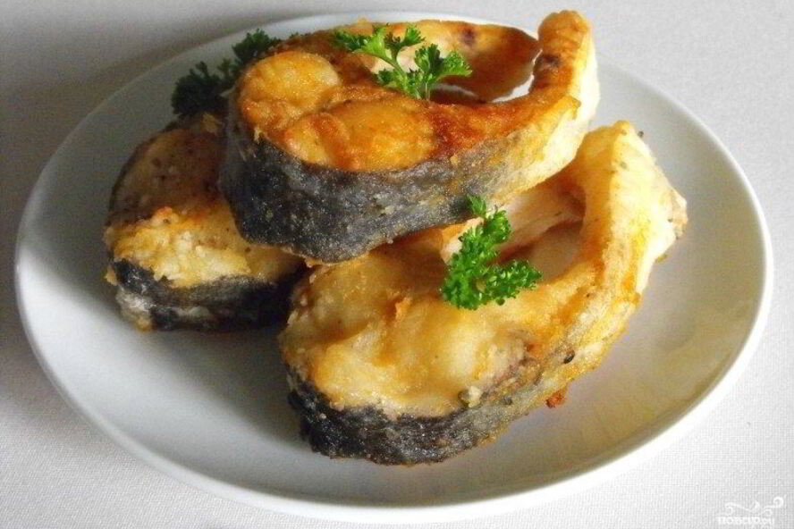 Рецепт жареная красная рыба