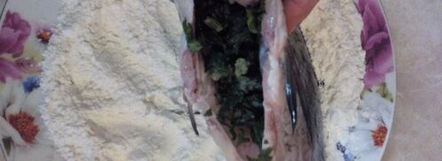 жареные карасики в сметане с петрушкой. Шаг 5