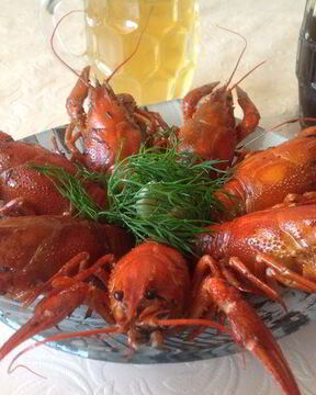 Жареные раки