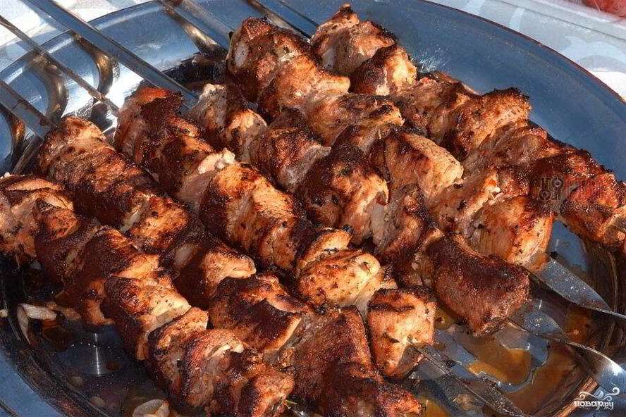 Рецепт быстрый шашлык