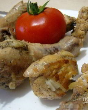 Куриный шашлык с уксусом