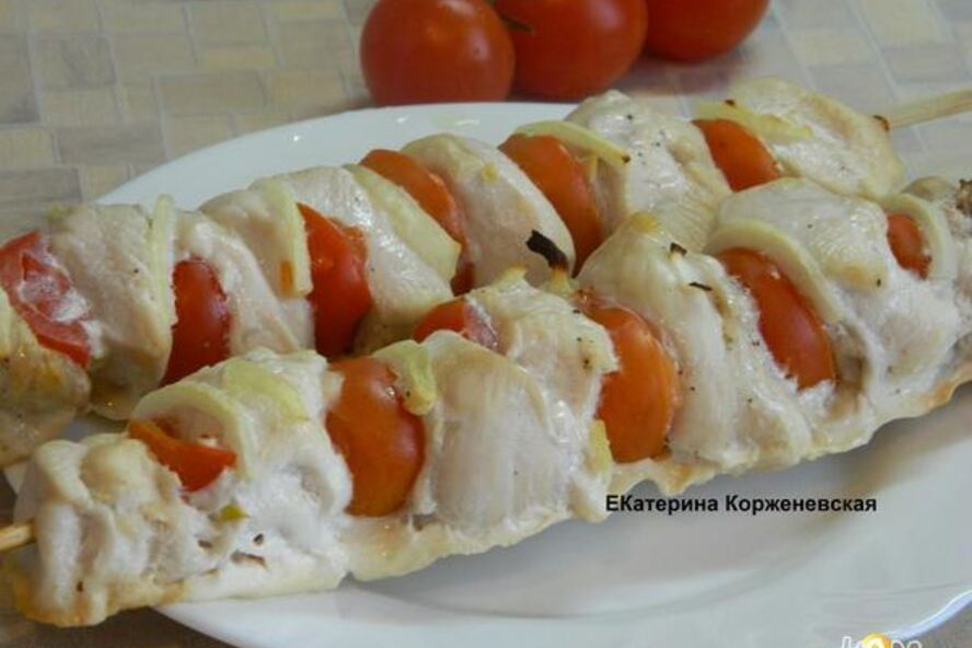 Рецепт куриные шашлычки на кефире