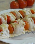 Куриные шашлычки на кефире