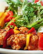 Куриные шашлычки на сковороде