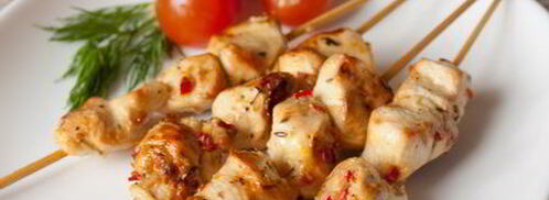 куриные шашлычки с лимоном и зеленью. Шаг 8