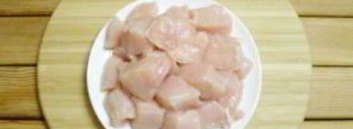 куриные шашлычки в духовке на шпажках. Шаг 2