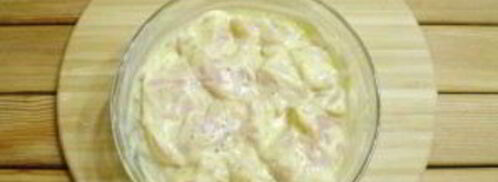 куриные шашлычки в духовке на шпажках. Шаг 4