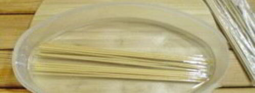 куриные шашлычки в духовке на шпажках. Шаг 5