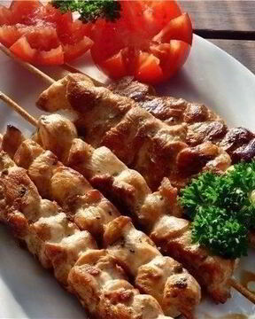 Куриные шашлычки