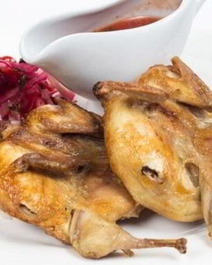 Оригинальный шашлык из перепелов