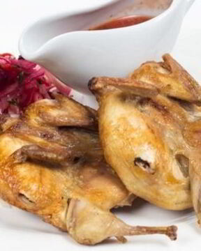 Оригинальный шашлык из перепелов