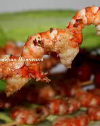 Шашлычки из креветок с кунжутом