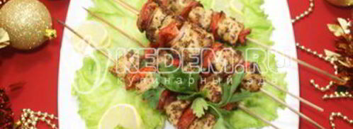 шашлычки из курицы. Шаг 7