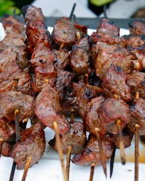 Шашлык из баранины по-грузински