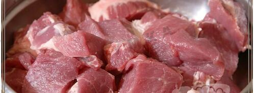 шашлык из говядины с салом. Шаг 6