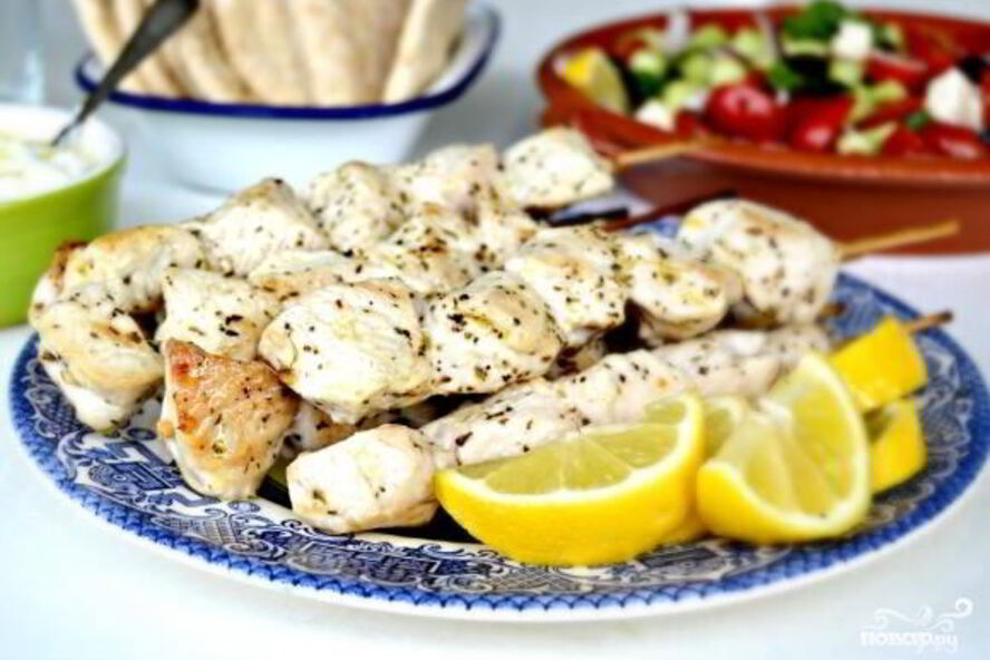 Рецепт шашлык из грудки индейки