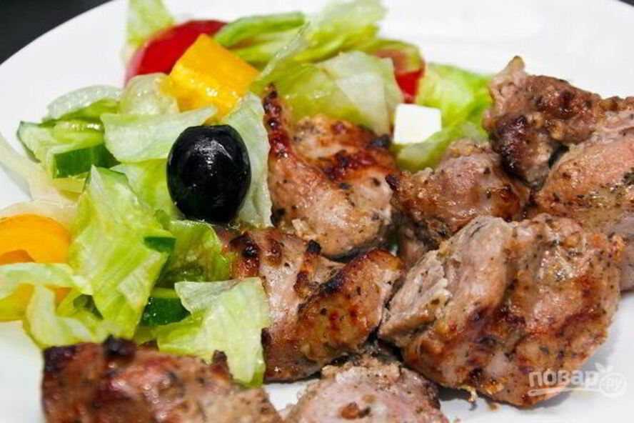 Рецепт шашлык из индейки