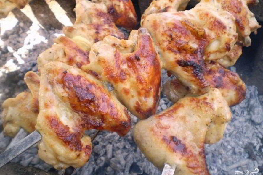 Рецепт шашлык из курицы в кефире