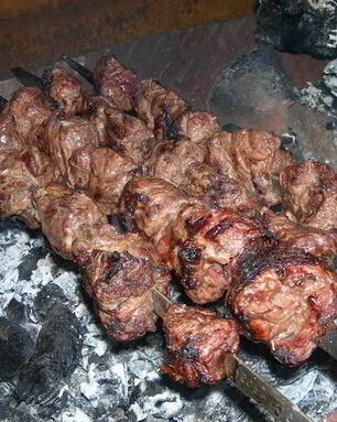 Шашлык из медвежатины